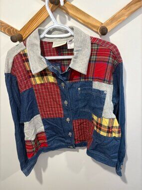 Susan Bristol | Tops | Vintage Susan Bristol Multicolor Patchwork